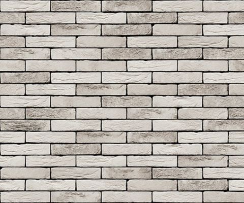 Gevelsteen gelijmd grijs genuanceerd