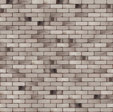 Gevelsteen gelijmd grijs genuanceerd