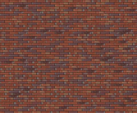 Gevelsteen gelijmd rood genuanceerd