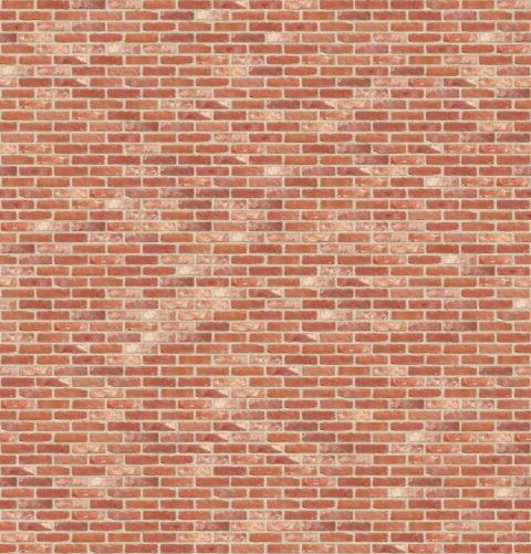 Gevelsteen gevoegd rood genuanceerd