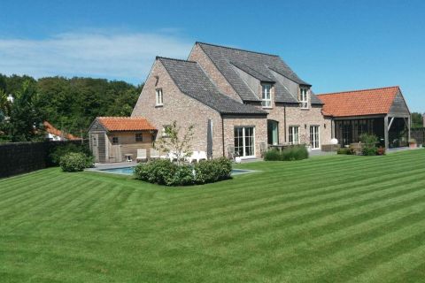 Pastorie Villa Blankenberge Achterkant