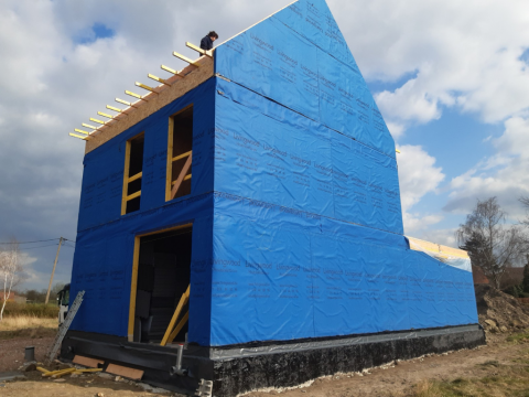 Halfopen Bebouwing In Houtskelet In Kontich