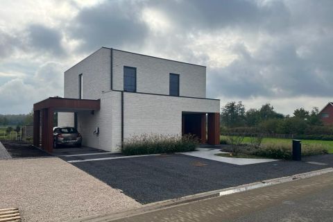 Open Houtskeletbouw Woning Modern Haacht