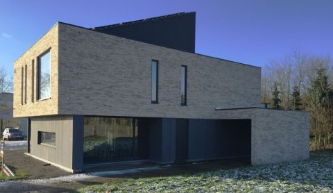 Livingwood Houtskeletbouw Kijkwoning Temse